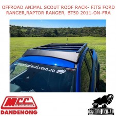 OFFROAD ANIMAL SCOUT ROOF RACK- FITS FORD RANGER,RAPTOR RANGER, BT50 2011-ON-FRA